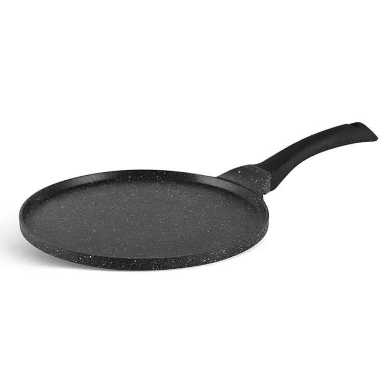Duża patelnia do naleśników Edenberg EB 7515 granitowa, na indukcję 27 cm Duża patelnia do naleśników Edenberg EB 7515 granitowa, na indukcję 27 cm