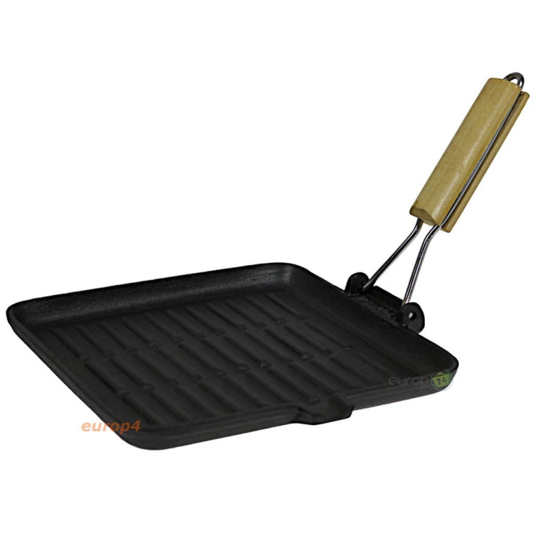 Patelnia grillowa żeliwna Krisberg KR 7563 24x24 ciężka Indukcja Gaz Patelnia grillowa żeliwna Krisberg KR 7563 24x24 ciężka Indukcja Gaz
