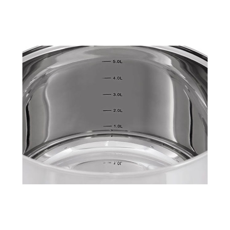 Garnki ze stali Zilner ZL 8077 zestaw garnków indukcyjnych z czajnikiem 2.5L Garnki ze stali Zilner ZL 8077 zestaw garnków indukcyjnych z czajnikiem 2.5L