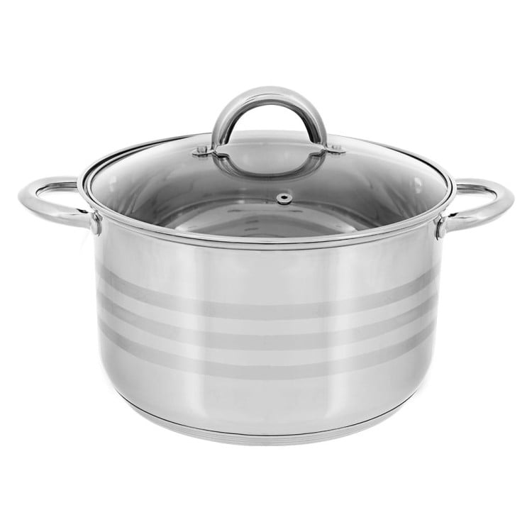 Garnki ze stali Zilner ZL 8102 zestaw garnków indukcyjnych z patelnią marmurową Garnki ze stali Zilner ZL 8102 zestaw garnków indukcyjnych z patelnią marmurową