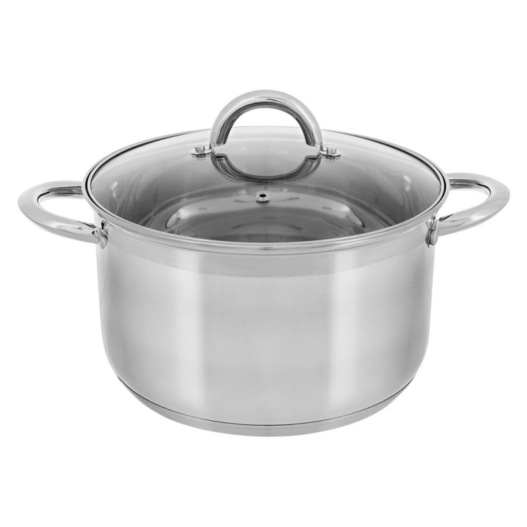 Garnki ze stali Zilner ZL 8109 zestaw 6 garnków indukcyjnych