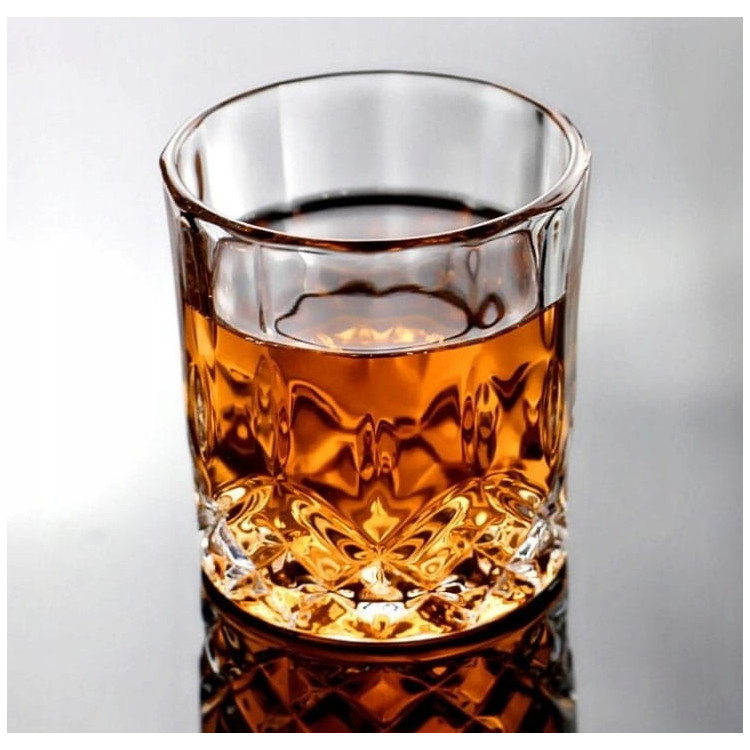 Szklanki do whisky drinków zestaw 6 szklanek 280 ml