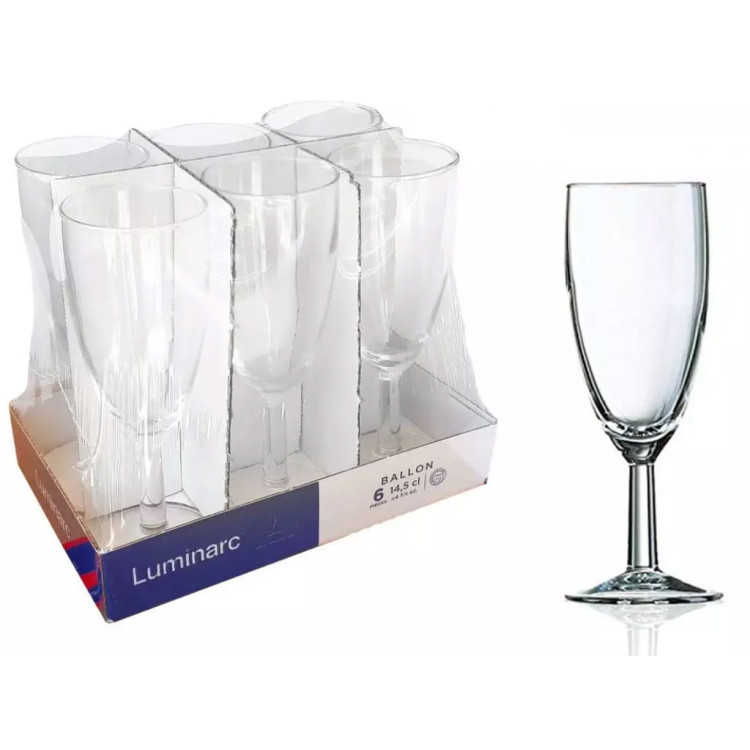 Kieliszki do szampana Luminarc Ballon 145 ml 6 sztuk