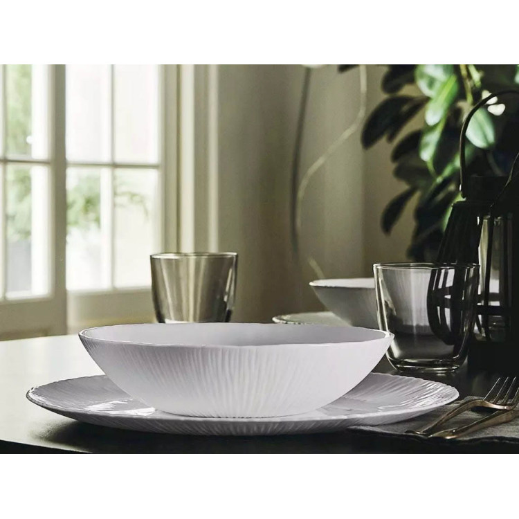 Salaterka miska Bormioli Coconut 15 cm biała