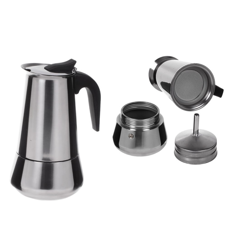 Kawiarka Kinghoff KH 1044 200 ml kafetiera 4 ZAPARZACZ do kawy