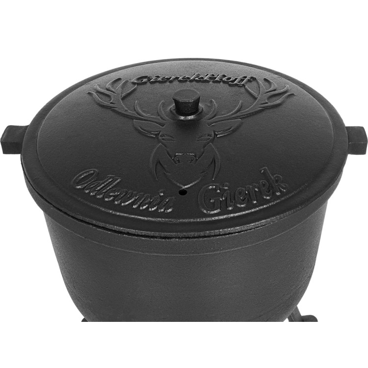 Kociołek żeliwny GierekHoff GH 8004V garnek myśliwski 4L Kociołek żeliwny GierekHoff GH 8004V garnek myśliwski 4L