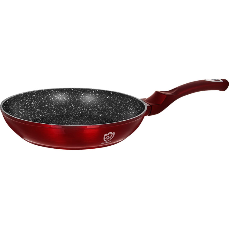 Garnki marmurowe na indukcję GierekHoff GH 1501 patelnia Tefal zestaw 16 elementów Czerwone Garnki marmurowe na indukcję GierekHoff GH 1501 patelnia Tefal zestaw 16 elementów Czerwone