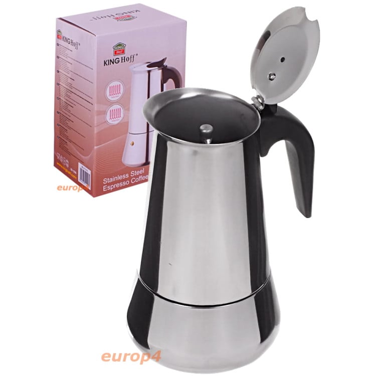 Kawiarka Kinghoff KH 1046 450 ml kafetiera 9 ZAPARZACZ do kawy Kawiarka Kinghoff KH 1046 450 ml kafetiera 9 ZAPARZACZ do kawy