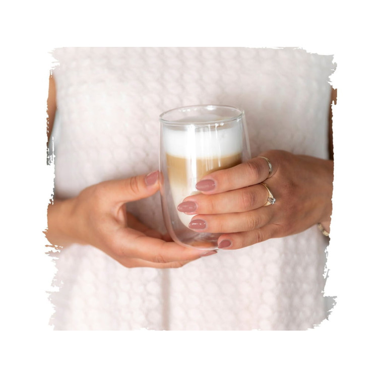 Szklanki termiczne Florina Malachit 250 ml zestaw 6 sztuk