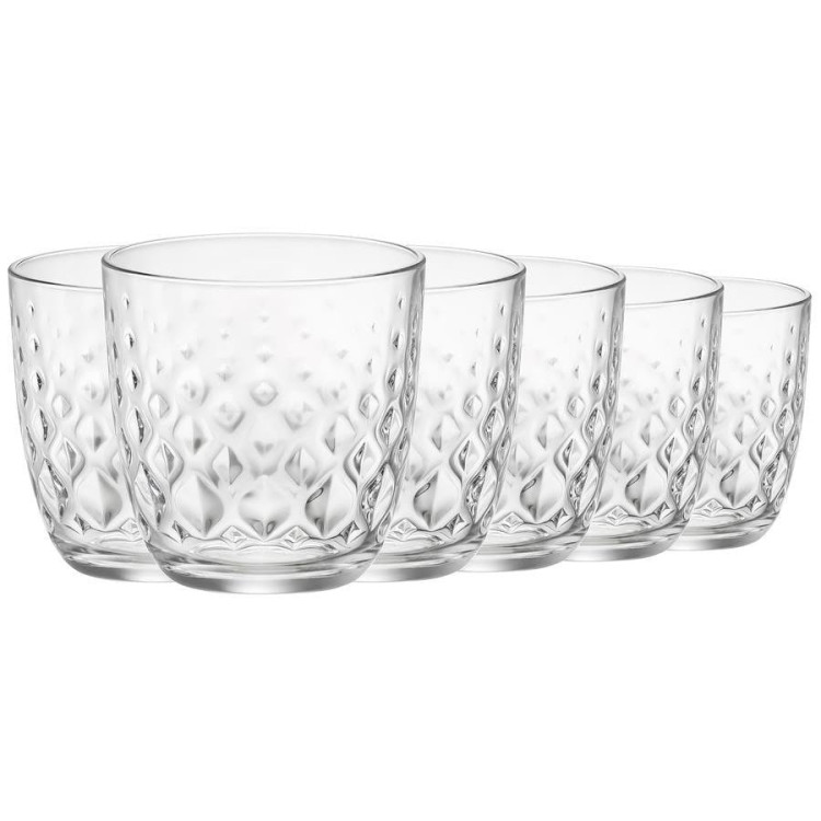 Szklanki do whisky Bormioli Glit 300 ml zestaw 6 szklanek Szklanki do whisky Bormioli Glit 300 ml zestaw 6 szklanek