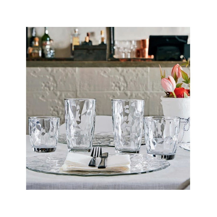 Szklanki do whisky drinków Bormioli Diamond zestaw 6 szklanek 300 ml Szklanki do whisky drinków Bormioli Diamond zestaw 6 szklanek 300 ml