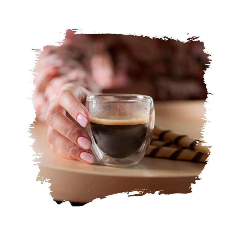Szklanki termiczne do espresso Florina Malachit 100 ml zestaw 2 sztuki Szklanki termiczne do espresso Florina Malachit 100 ml zestaw 2 sztuki