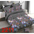 Pościel 140x200 bawełna satynowa 3D Cotton World gruba 2 części 2211