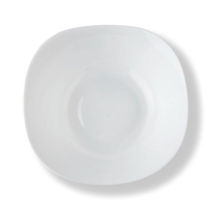 Salaterka miska 24 cm Bormioli Parma kwadratowa biała