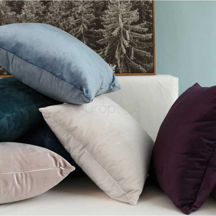 Poduszka dekoracyjna 50x50 velvet welurowa turkusowa Poduszka dekoracyjna 50x50 velvet welurowa turkusowa