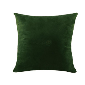 Poduszka dekoracyjna 50x50 velvet welurowa butlekowa zieleń