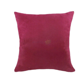 Poduszka dekoracyjna 40x40 velvet welurowa czerwona