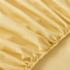 Prześcieradło 200x220 Cotton World bawełniane grube premium z gumką beżowe