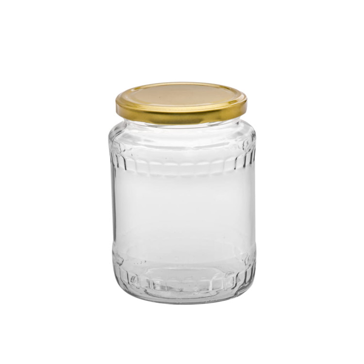Słoik szklany 720 ml z zakrętką zestaw 6 sztuk