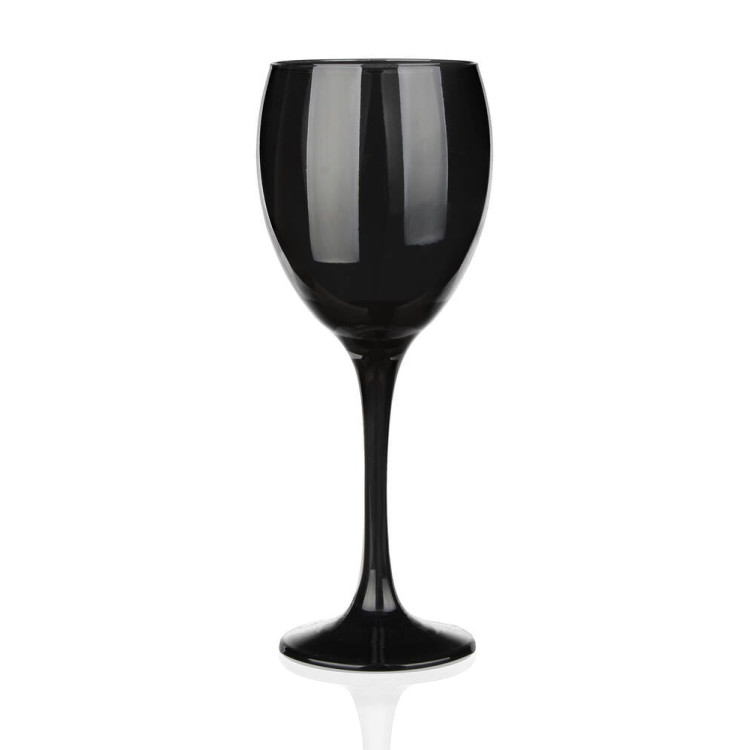 Kieliszki do wina Glasmark Czarne 300 ml komplet 6 sztuk