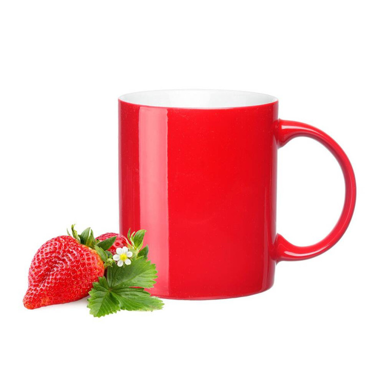 Zestaw 6 kubków czerwonych Glasmark Rita 300 ml