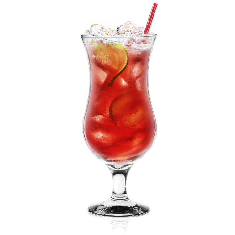 Szklanki na nóżce Glasmark kieliszki koktajlowe 420 ml zestaw 6 sztuk
