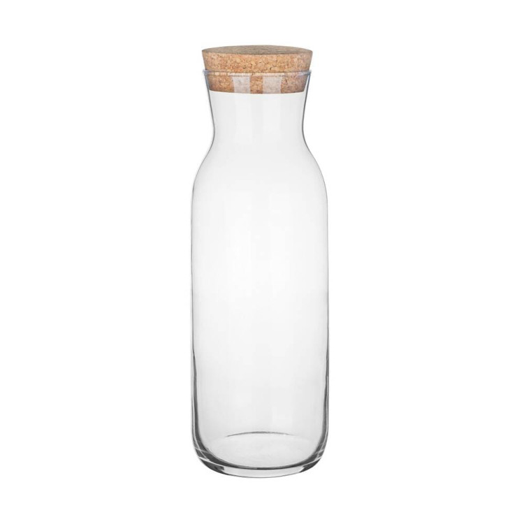 Karafka szklana z korkiem Glasmark 1000 ml do wody soków napojów