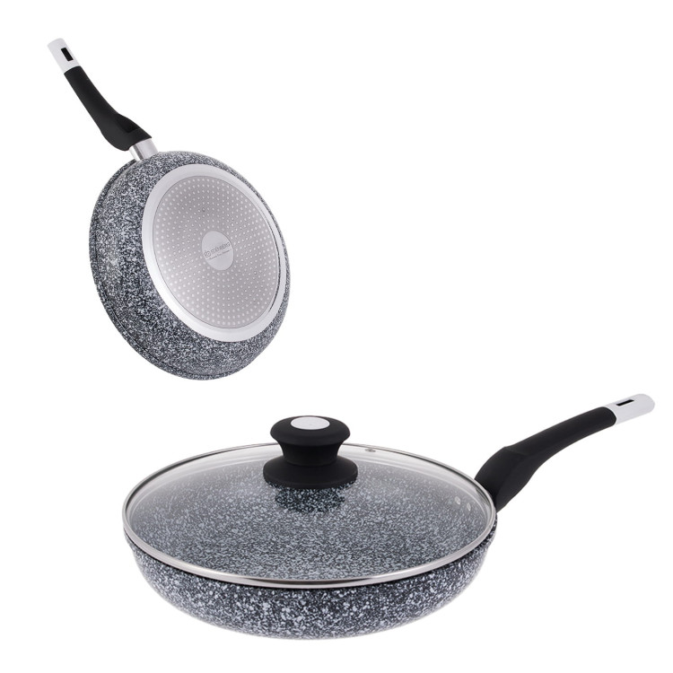 Patelnia marmurowa 30 cm indukcja Zilner ZL 7126 ceramiczna