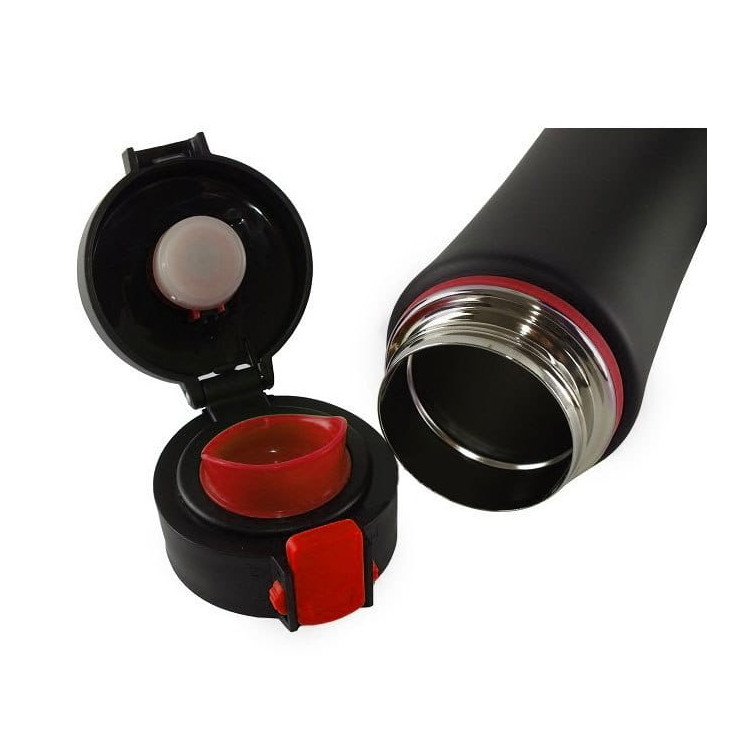 Kubek termiczny Klausberg KB 7103 termos czerwony pojemnik bidon 480 ml
