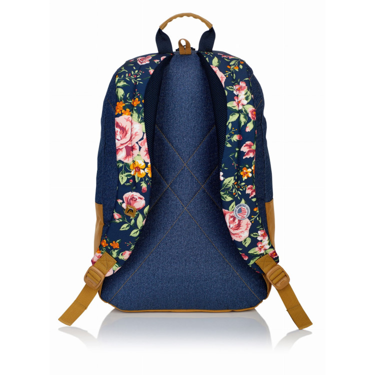 Plecak jednokomorowy Navy&Flowers Head Plecak jednokomorowy Navy&Flowers Head