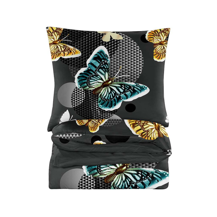 Pościel 200x220 bawełna satynowa 3D Cotton World gruba 3 części 2337 Pościel 200x220 bawełna satynowa 3D Cotton World gruba 3 części 2337