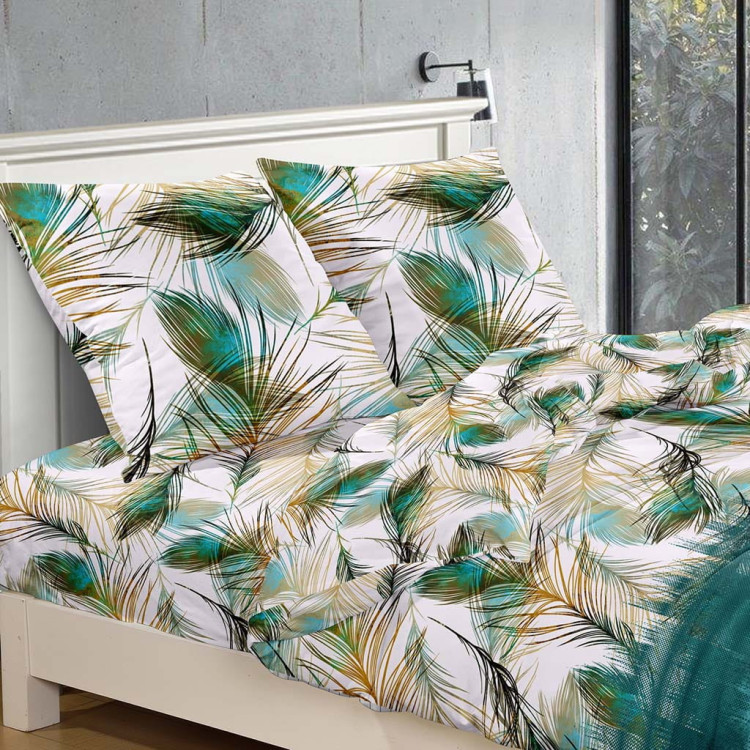 Pościel 200x220 bawełna satynowa 3D Cotton World gruba 3 części 2334 Pościel 200x220 bawełna satynowa 3D Cotton World gruba 3 części 2334