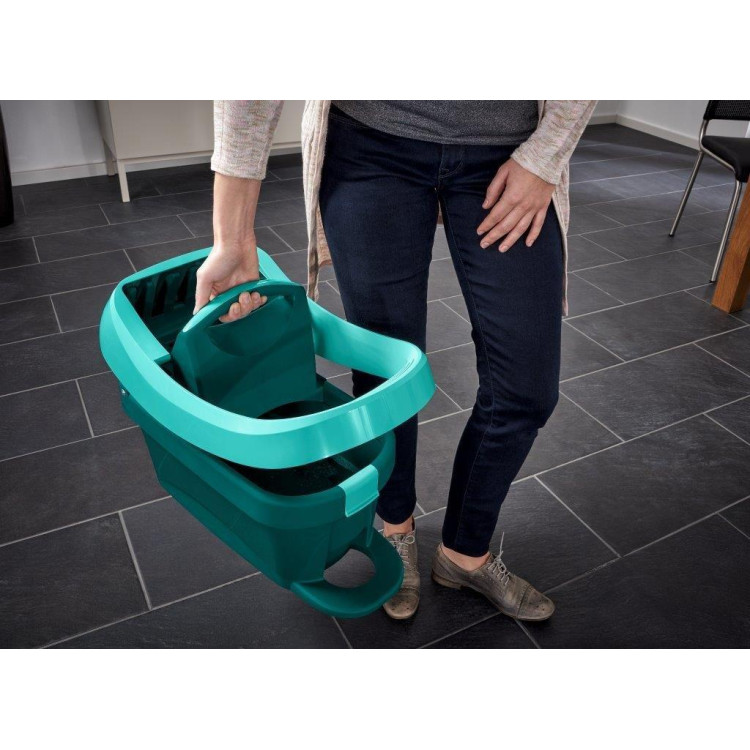 Mop LEIFHEIT 55096 profi XL zestaw wiadro z kółkami Mop LEIFHEIT 55096 profi XL zestaw wiadro z kółkami