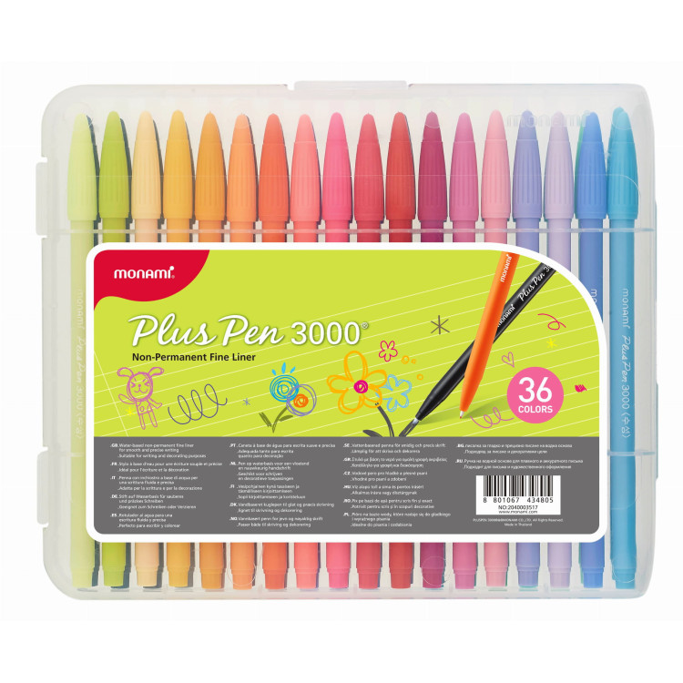 Cienkopis Plus Pen 3000 zestaw 36 kolorów