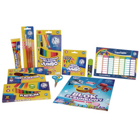 Wyprawka szkolna (S) zestaw dla dzieci 10el ASTRA