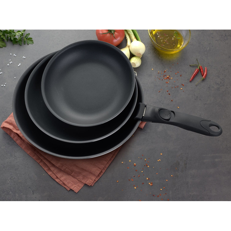 Zestaw 3 Patelni z odpinaną rączką MG Home Clever Kitchen Zestaw 3 Patelni z odpinaną rączką MG Home Clever Kitchen