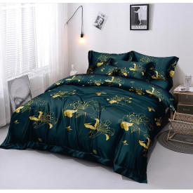 Pościel 140x200 bawełna satynowa 3D Cotton World gruba 2 części 2364