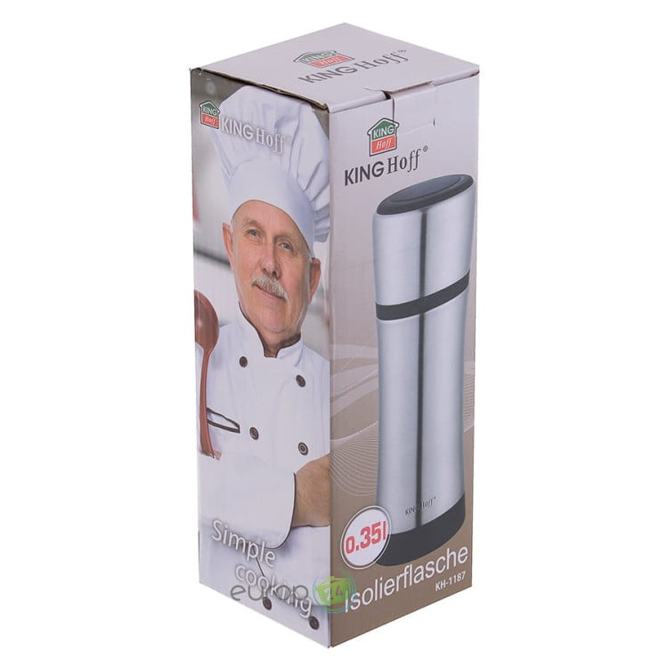 Kubek termiczny KingHoff KH 1187 termos pojemnik bidon 350 ml Kubek termiczny KingHoff KH 1187 termos pojemnik bidon 350 ml