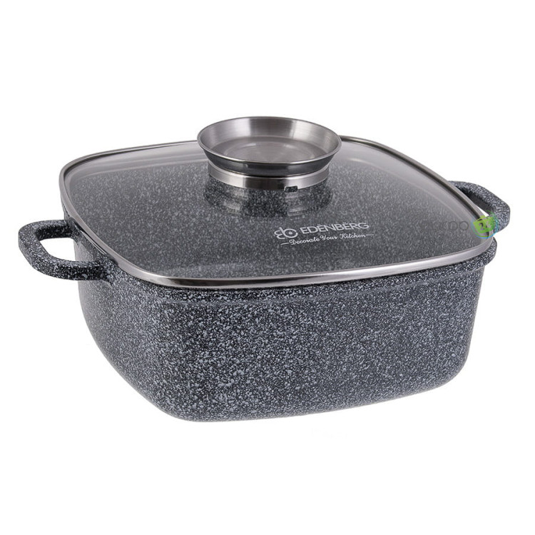 Garnek Marmurowy Edenberg EB 8015 Brytfanna 3.7L INDUKCJA 22 cm Garnek Marmurowy Edenberg EB 8015 Brytfanna 3.7L INDUKCJA 22 cm