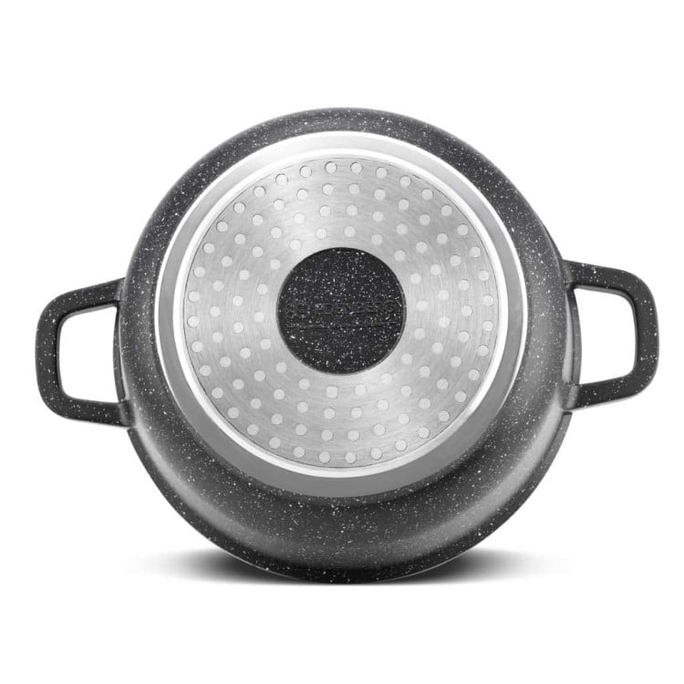 Garnek marmurowy z pokrywką Edenberg EB 8116 2.3L na indukcję 20 cm Garnek marmurowy z pokrywką Edenberg EB 8116 2.3L na indukcję 20 cm