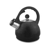 Czajnik marmurkowy z gwizdkiem Krisberg KR 7584 czarny 1.8 L na indukcje