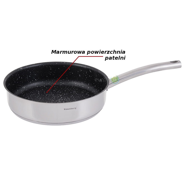 Zestaw garnków Klausberg KB 7215 9 elementów Garnki stalowe Indukcja Zestaw garnków Klausberg KB 7215 9 elementów Garnki stalowe Indukcja