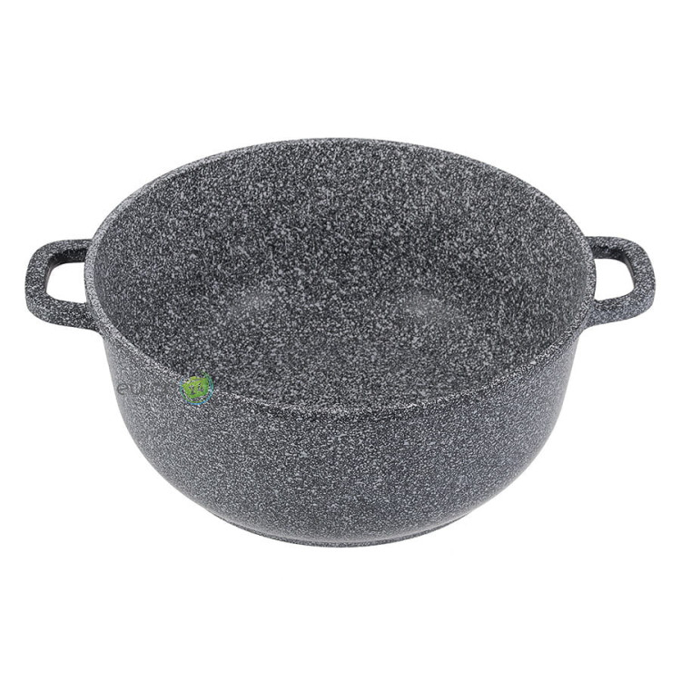 Garnek marmurowy z pokrywką Edenberg EB 8004 2.3L na indukcję 20 cm