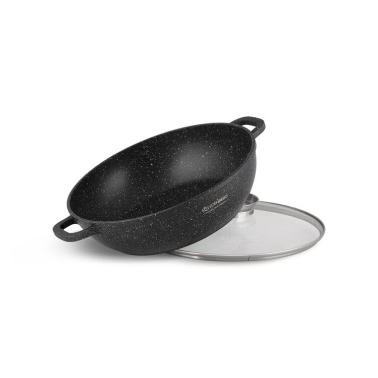 Garnek Marmurowy 28 cm EB 8134 Edenberg Brytfanna 3.3L płytka Garnek Marmurowy 28 cm EB 8134 Edenberg Brytfanna 3.3L płytka