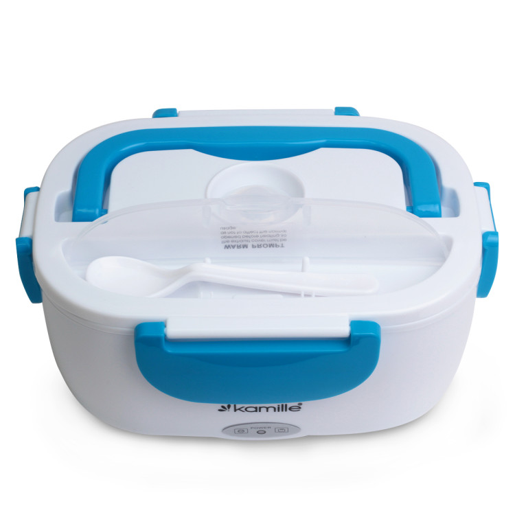 Elektryczny termos obiadowy 1000 ml Lunch Box niebieski KM 2130 Kamille Elektryczny termos obiadowy 1000 ml Lunch Box niebieski KM 2130 Kamille