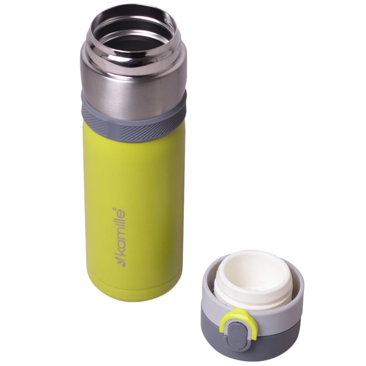 Termos podróżny 400 ml kubek termiczny zielony KM 2014 Kamille Termos podróżny 400 ml kubek termiczny zielony KM 2014 Kamille