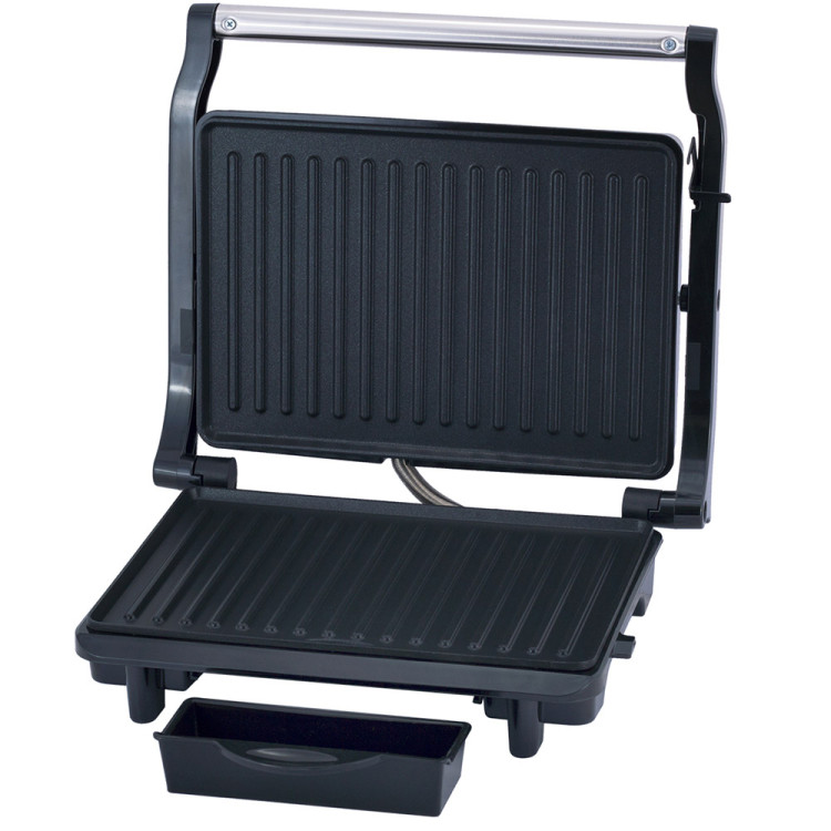 Grill elektryczny 1500W opiekacz rozkładany toster KM 6705 Kamille