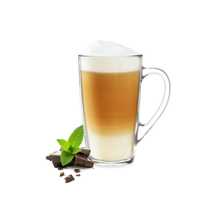 Szklanki z uchem 400ml Glasmark Alex do herbaty kawy latte komplet 6szt