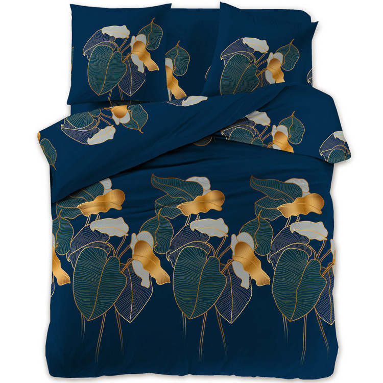 Pościel 200x220 bawełna satynowa 3D Cotton World gruba 3 części 2227