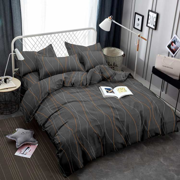 Pościel 140x200 bawełna satynowa 3D Cotton World gruba 2 części 2447